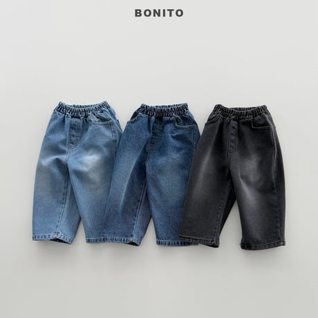 bonito/8. plan ) brush denim pants 12M-XL