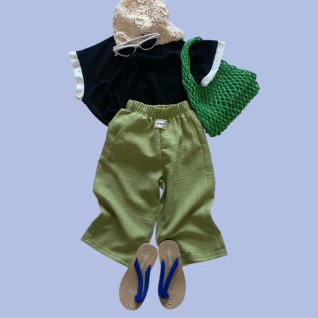 mikki/87. lace half t T-shirt 2XL-4XL