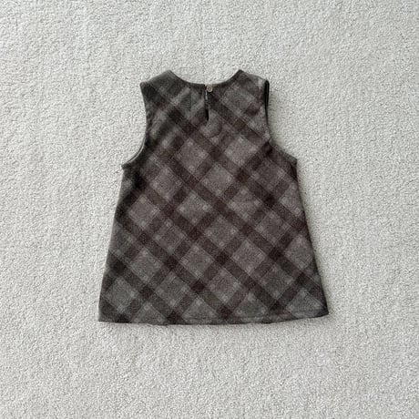 urbanrabbit/25. Check Frill Dress JS-JM