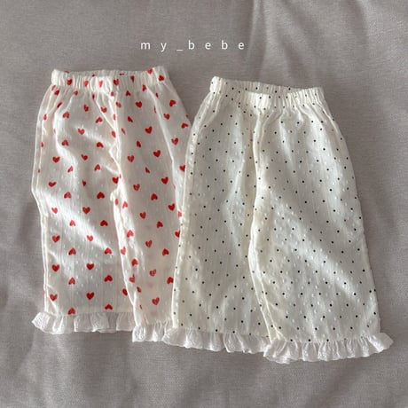 mybebe/24. lace straight pants XS-XL