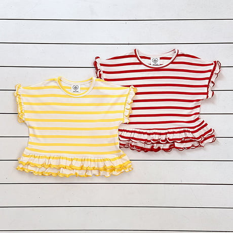 ueo/40. lucky fril T-shirt S-XL