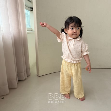 bellabambina/39. bebe blli collar T-shirt 12M-M