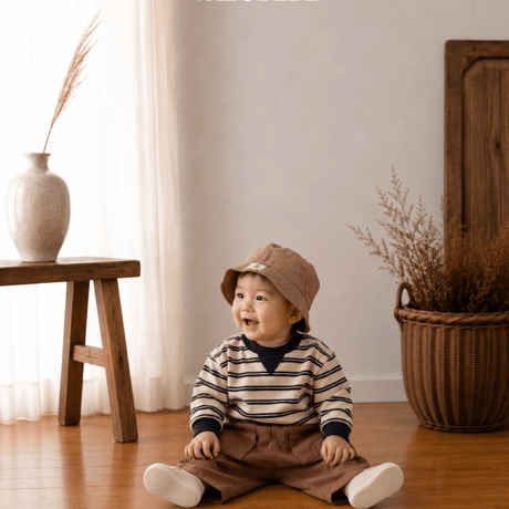 valubebe/85. stripe man-to-man 6M-S