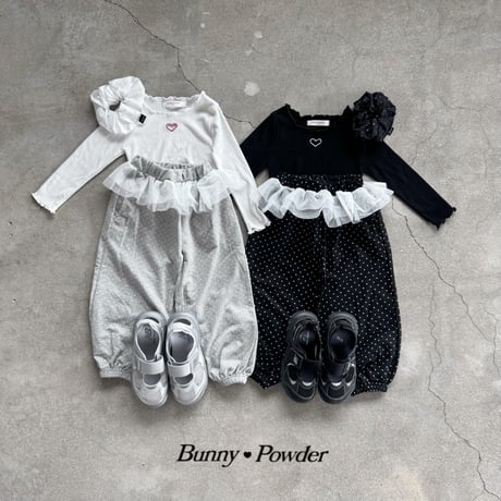 bunnypowder/57. heart T-shirt S-XL