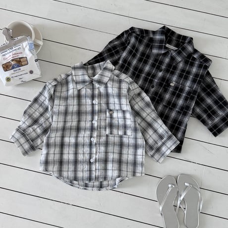 matilda/11. summer check shirt 5-13