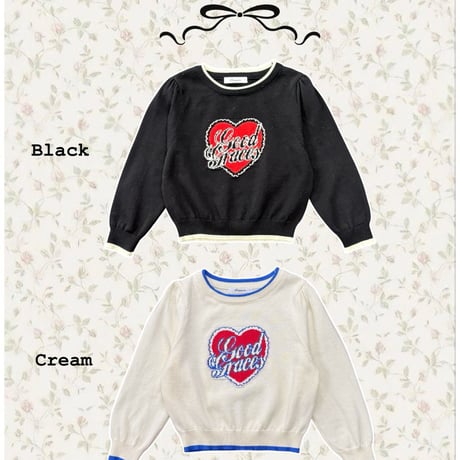 poisson/53. kozi heart sweater JS-JM