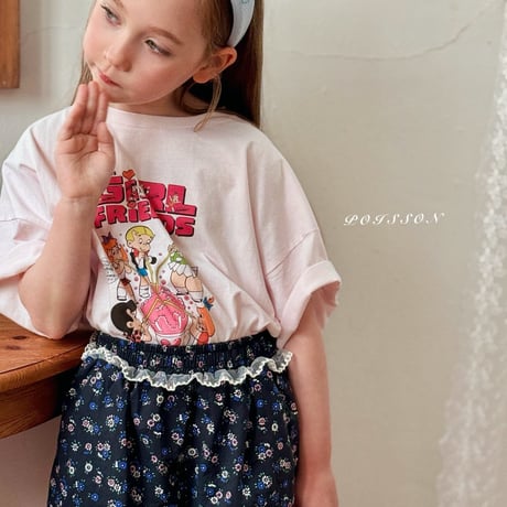 poisson/5. friends T-shirt S-XL