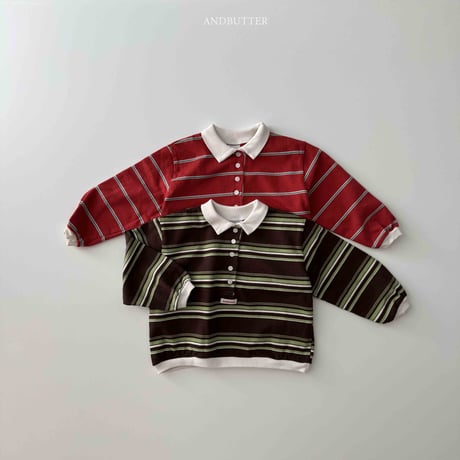 andbutter/60. Mild Collar Tee S-XL