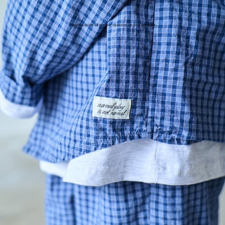 normalplay/70. peter check hood shirt JS-JM