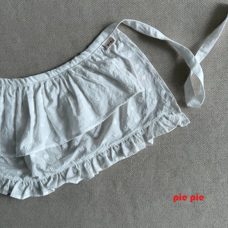 pie/12. foggy flower apron FREE