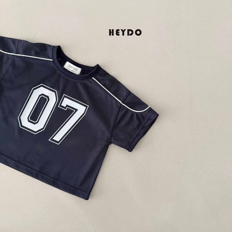 heydo/2. 7 line mesh T-shirt JS-JL