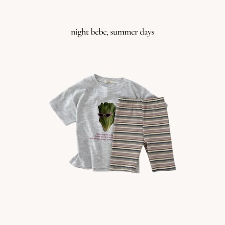 nightbebe/4. sun carrot T-shirt XS-XL
