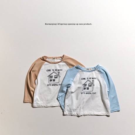 normalplay/54. my raglan T-shirt JS-JM