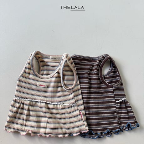 thelala/32. choco sleeveless XS-XL
