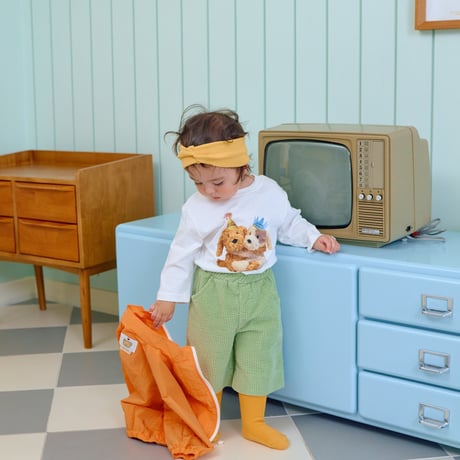 oottbebe/20. puffy series kids ( family ) T-shirt XS(0-1Y)-XL(4-5Y)