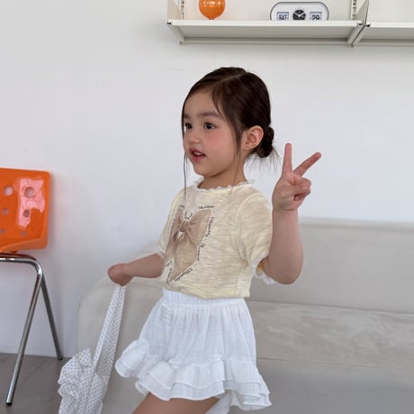 ellymolly/80. slap ribbon T-shirt 5-11