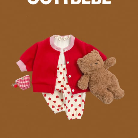 oottbebe/38. sugar golgi cardigan XS(0-1Y)-XL(4-5Y)