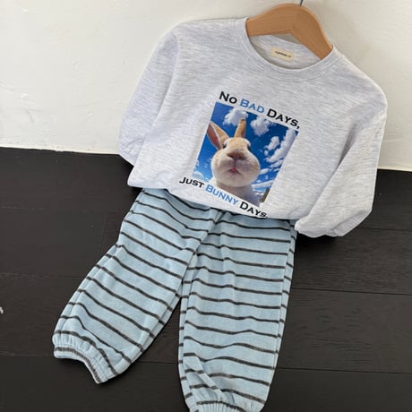 nightbebe/5. plla rabbit long sleeve T-shirt XS-XL