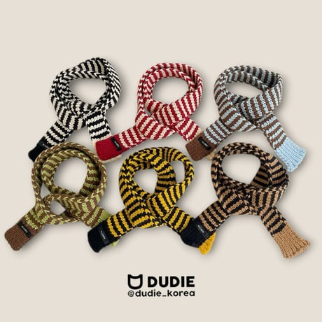 dudie/55. long slim neck-warmer FREE(5CM_120CM)
