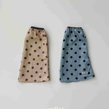 urbanrabbit/22. Dot Satin Skirt XS-XL