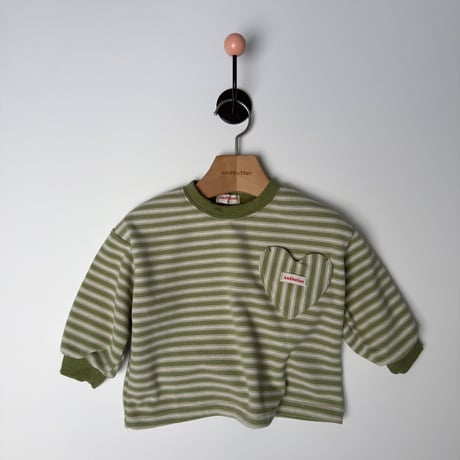 andbutter/49. Heart Pocket Tee JS-JM