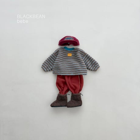 blackbean/3. bichon bebe man-to-man S-M