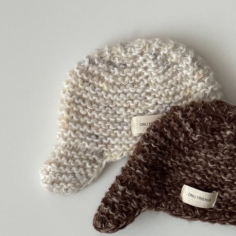 onu/47. knitting beanie FREE(0-4)