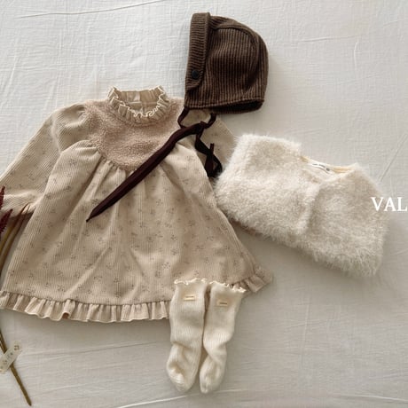 valubebe/10. high dumble two color one-piece 6M-S
