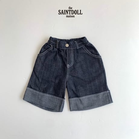 saintdoll/100. non fade rollup pants JS-JL
