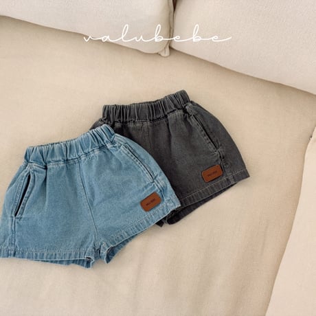 valubebe/49. pangpang section denim pants 6M-S