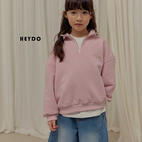 heydo/9. half zipup man-to-man S-XL