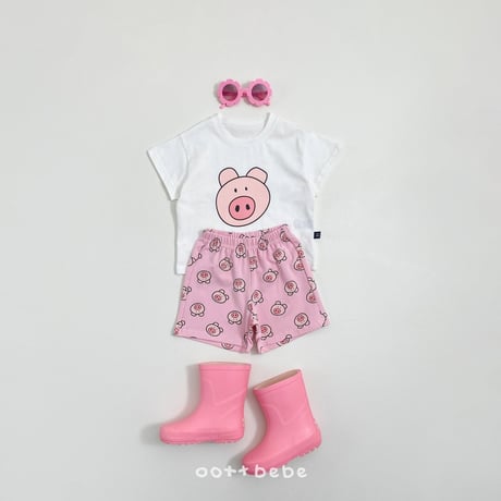 oottbebe/45. happy friends ( kids ) pants XS(1-2Y)-XL(6-7Y)