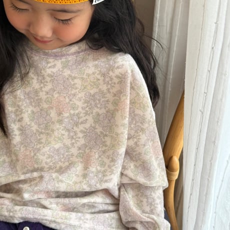 minimal/42. flower soft T-shirt JS-JM