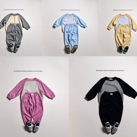 normalplay/91. daily raglan updown ( season plan ) set JS-JM