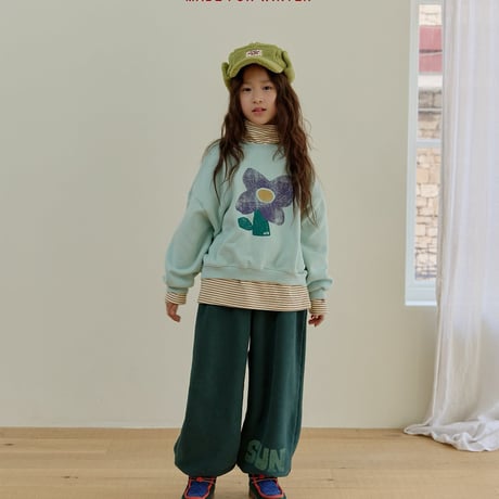 navi/64. dear crop man-to-man 2XL-JL