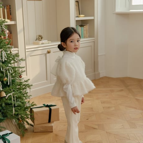 monatelier/19. snow puff T-shirt S-2XL