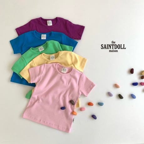 saintdoll/18. color paper T-shirt ADULT
