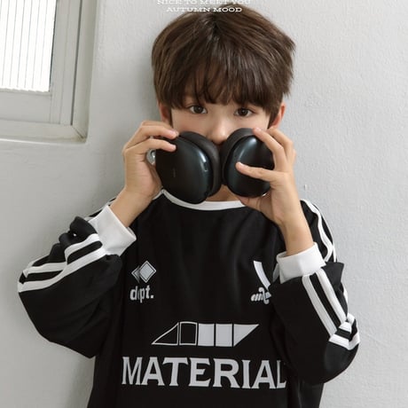 nicetomeetyou/28. ( jersey ) block T-shirt JS-JL
