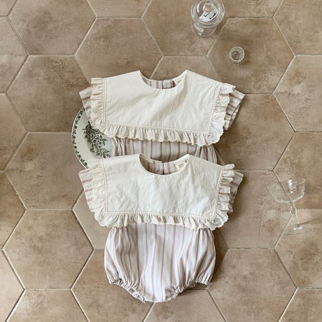 bebeholic/20. kozi fril suit S(3-6M)-L(12-18M)