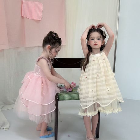 aiai/58. roze shabette dress 90-130