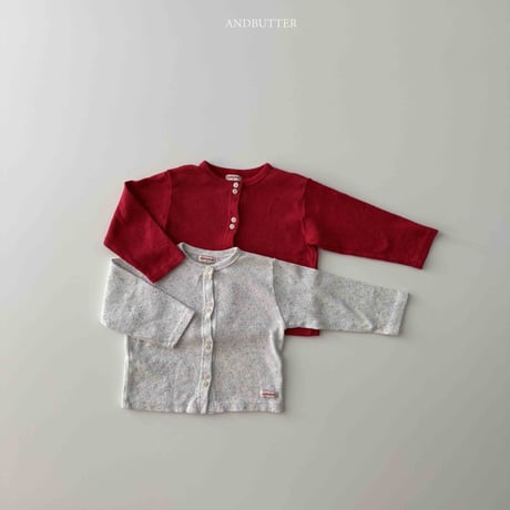 andbutter/32. Two-Button Cardigan S-XL