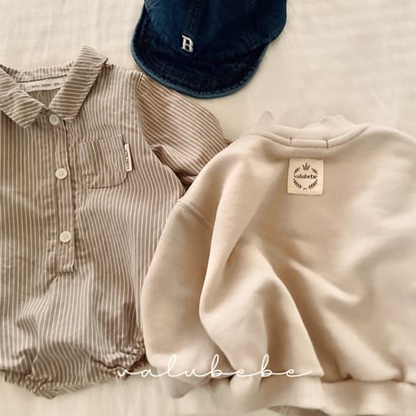 valubebe/59. stripe suit shirt 6M-18M