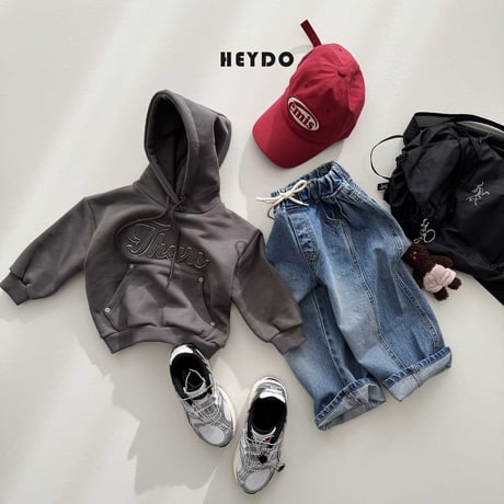 heydo/25. ribbet T hood S-XL