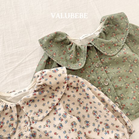 valubebe/26. flower blouse 6M-S