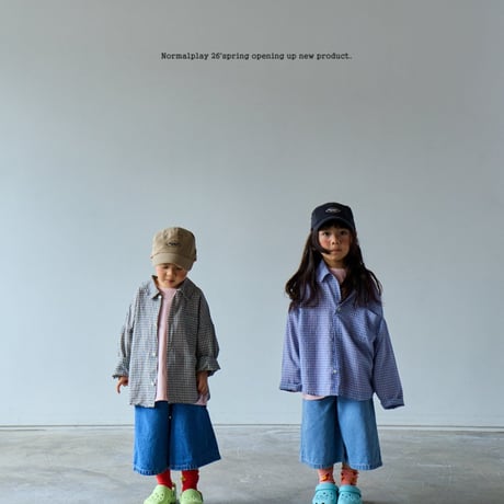 normalplay/32. normal bermuda denim pants 12M-XL