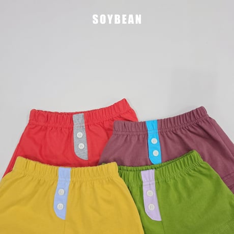 soybean/190. plan ) toktok two color updown set XS-XL