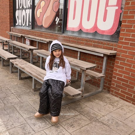 blackbean/46. north padding pants S-XL