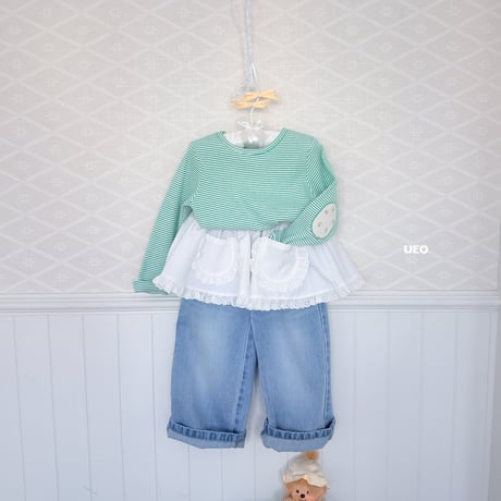 ueo/23. flower ppang duk dangara T-shirt S-XL