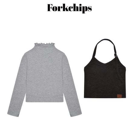 forkchips/30. rayerd T-shirt JS-JXL