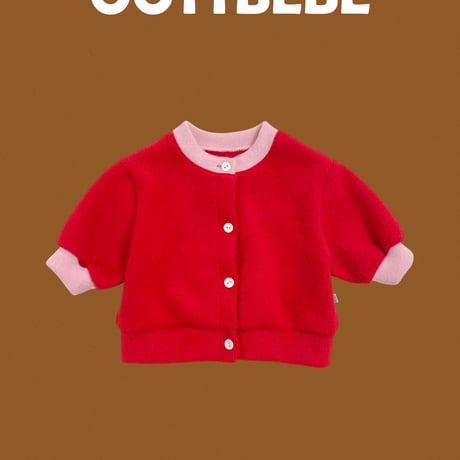 oottbebe/38. sugar golgi cardigan XS(0-1Y)-XL(4-5Y)
